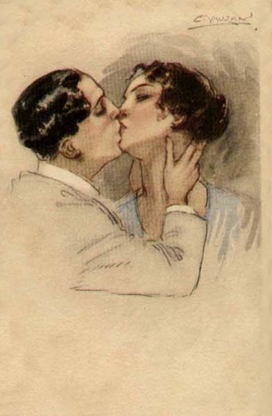 Lovers Kiss by Achille Mauzan